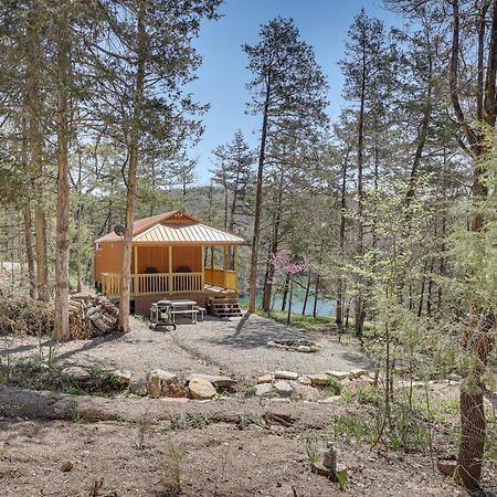 Cliffside Eureka Springs Cabin With Beaver Lake View المظهر الخارجي الصورة