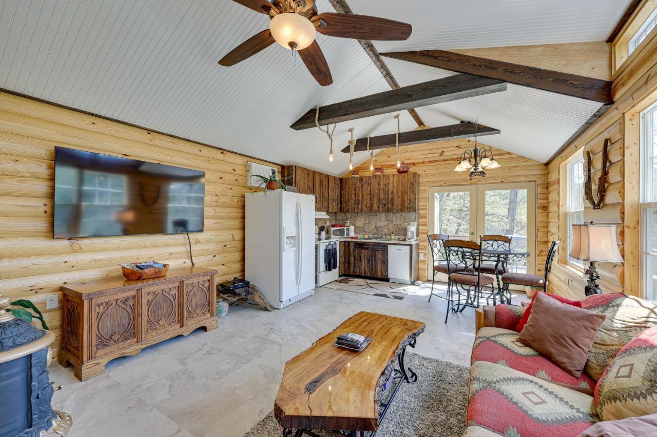 Cliffside Eureka Springs Cabin With Beaver Lake View المظهر الخارجي الصورة