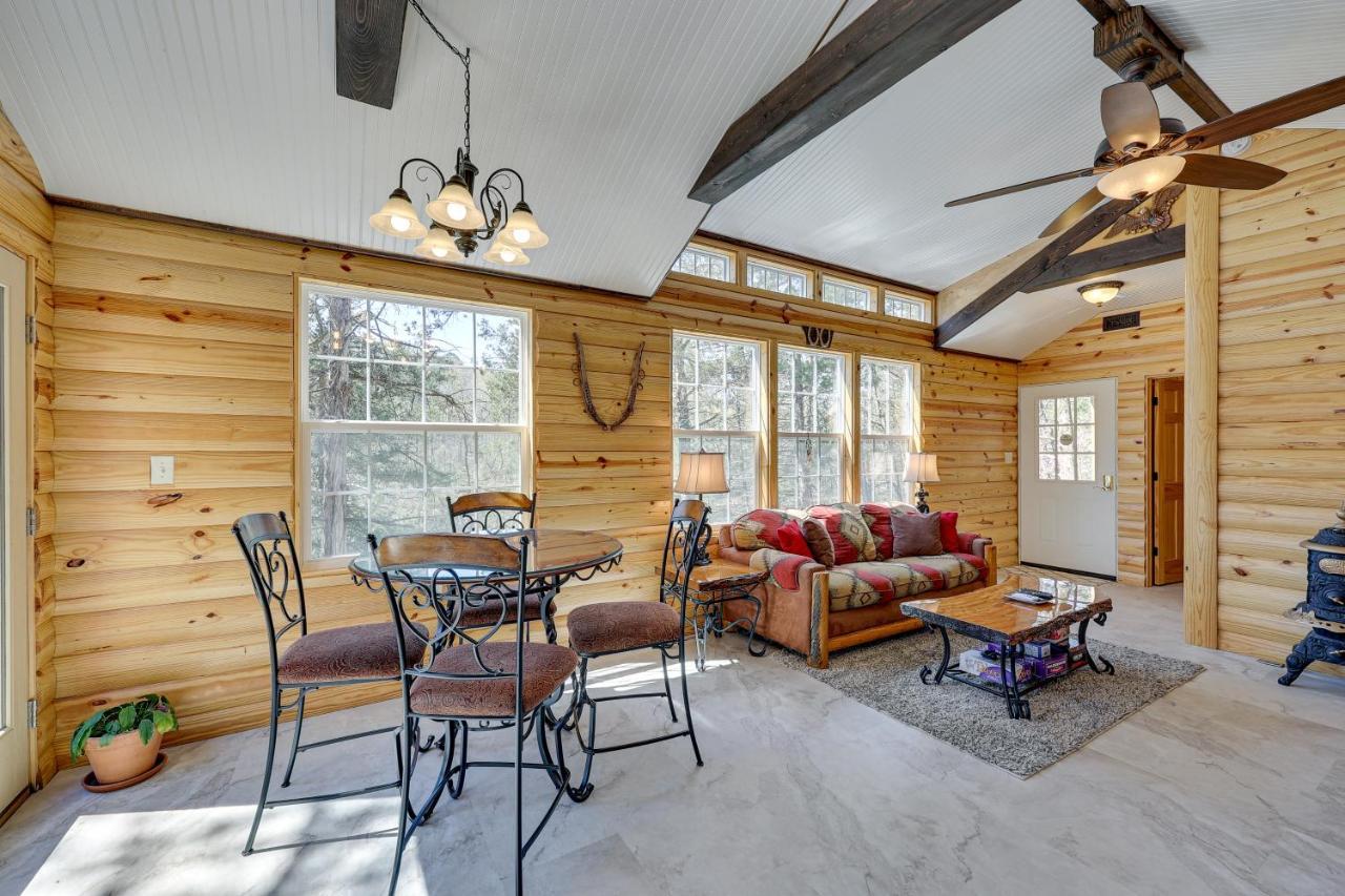 Cliffside Eureka Springs Cabin With Beaver Lake View المظهر الخارجي الصورة