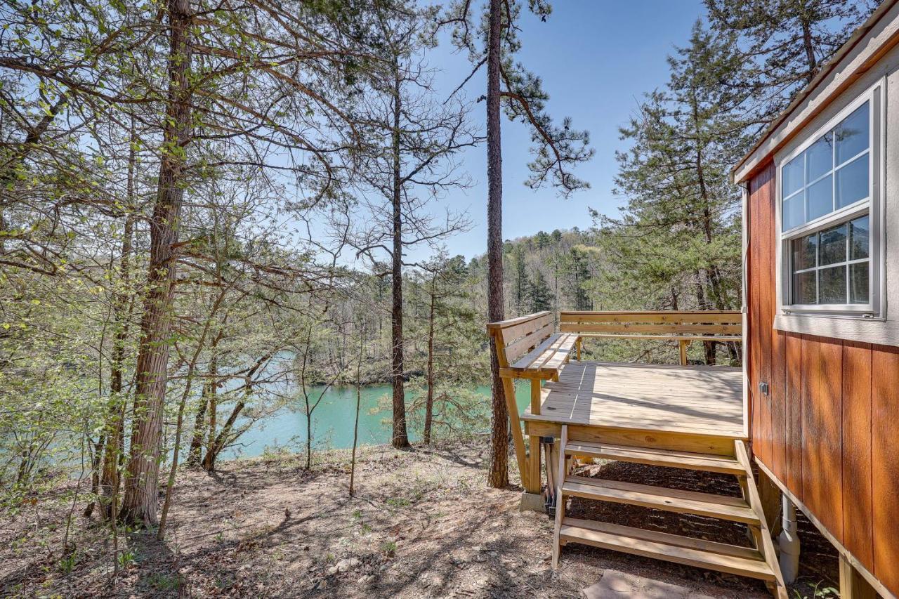 Cliffside Eureka Springs Cabin With Beaver Lake View المظهر الخارجي الصورة