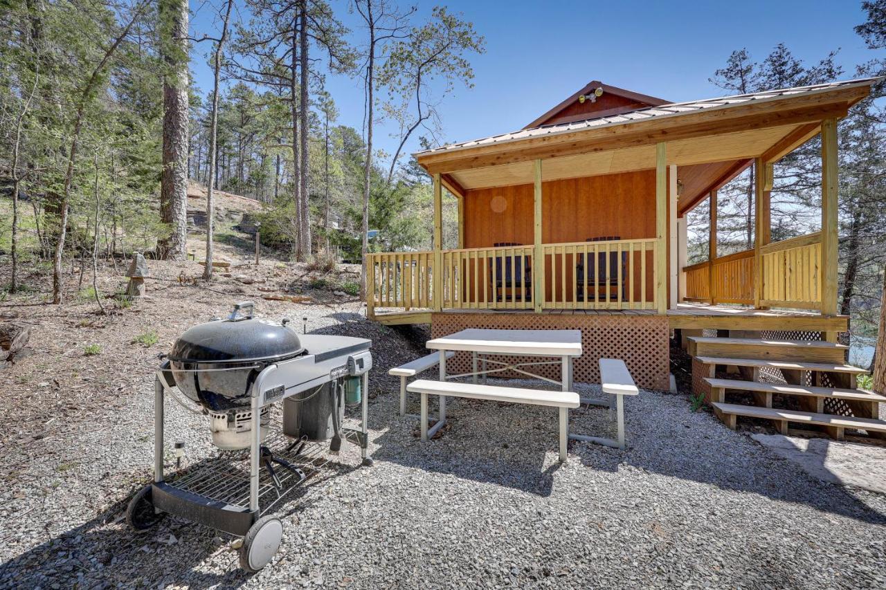 Cliffside Eureka Springs Cabin With Beaver Lake View المظهر الخارجي الصورة